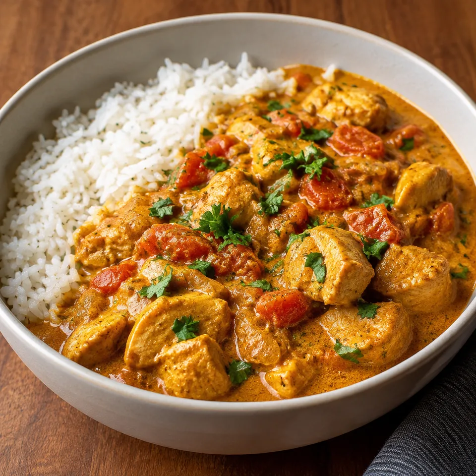Coconut Chicken Curry — serving inspiration