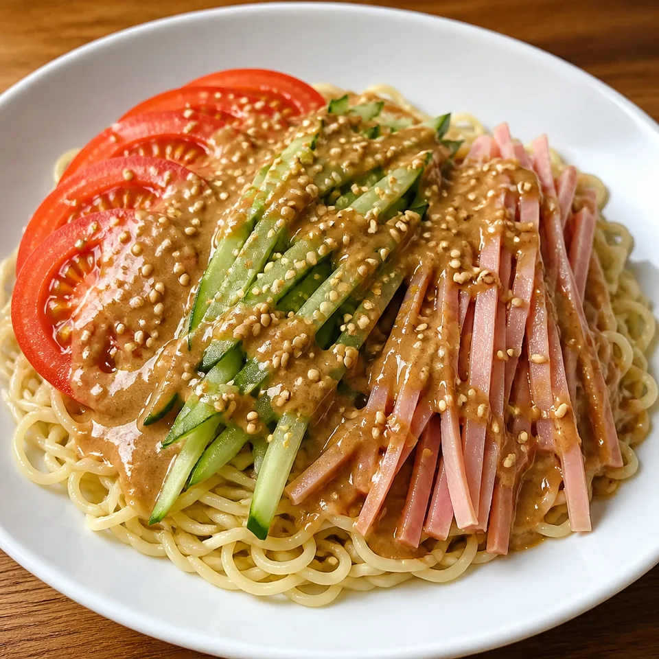 Cold Sesame Noodle — serving inspiration