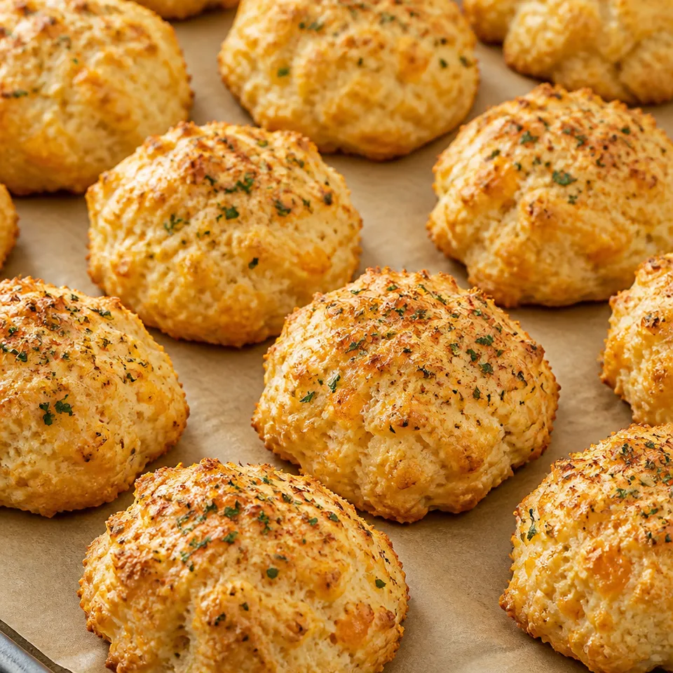 Copycat Red Lobster Cheddar Bay Biscuits — serving inspiration
