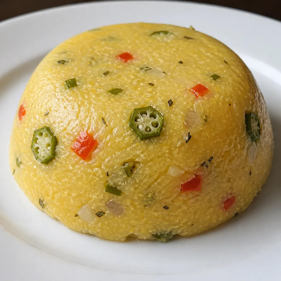 Cornmeal Coo Coo — serving inspiration