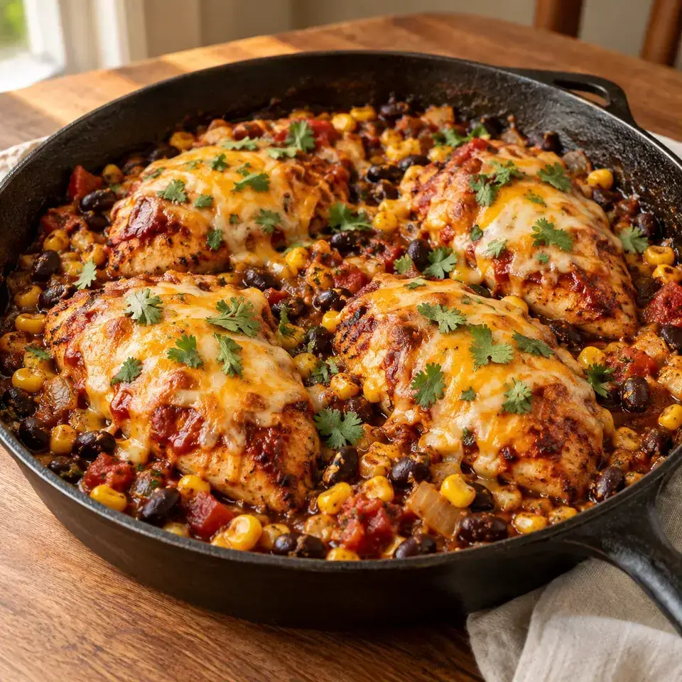 Cowboy Chicken Recipe — serving inspiration