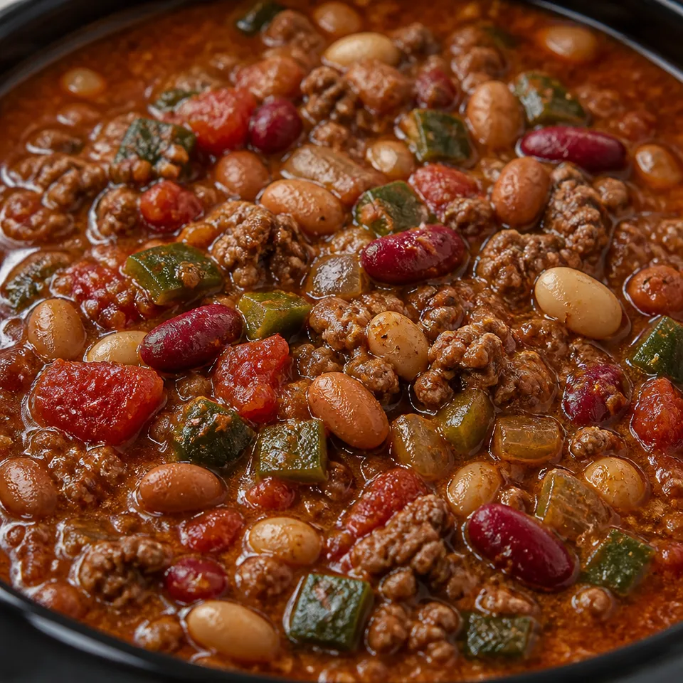 Cowboy Chili Recipe — serving inspiration