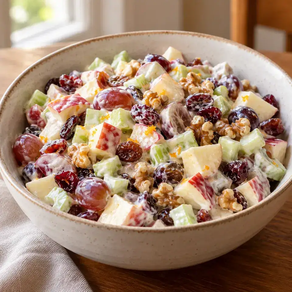Cranberry Waldorf Salad — serving inspiration