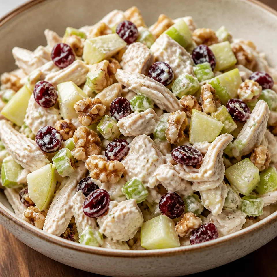Cranberry Walnut Chicken Salad — serving inspiration