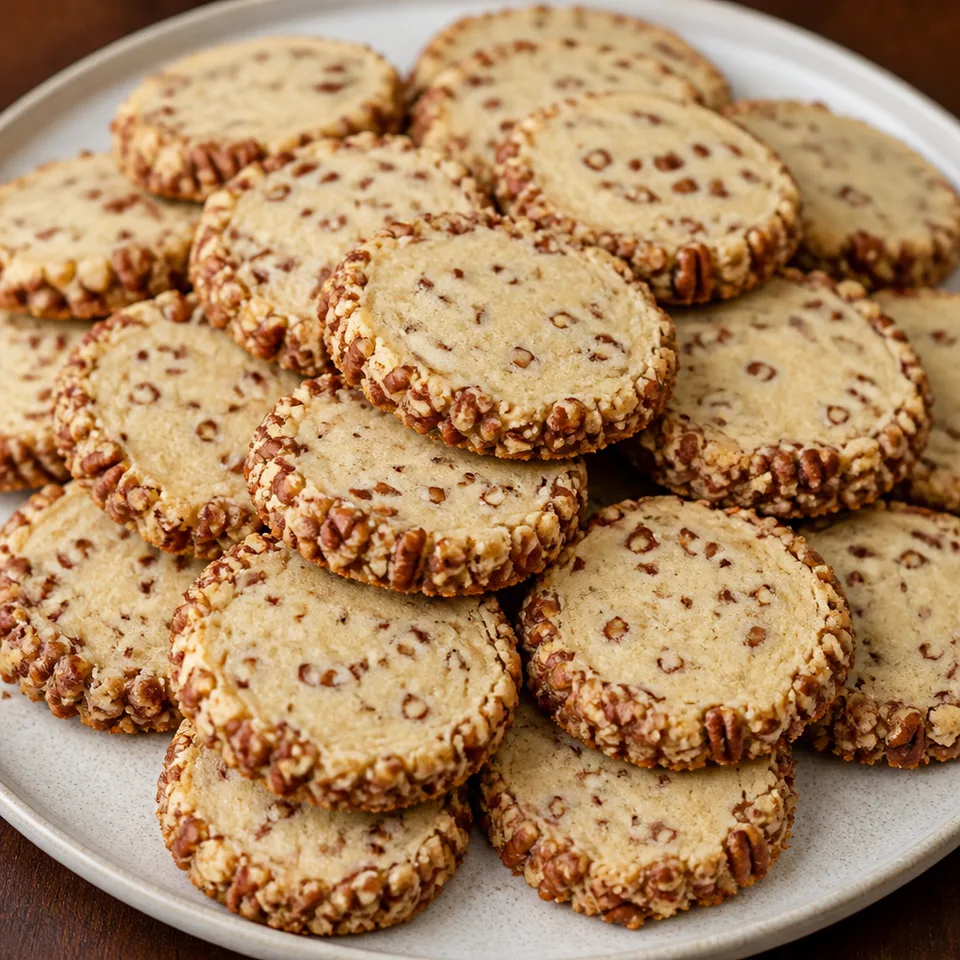Cream Cheese Pecan Cookies — serving inspiration
