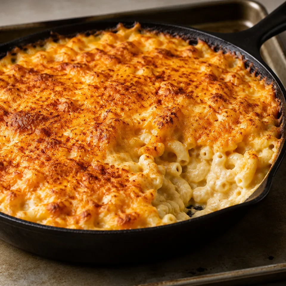 Creamy Baked Mac and Cheese — serving inspiration