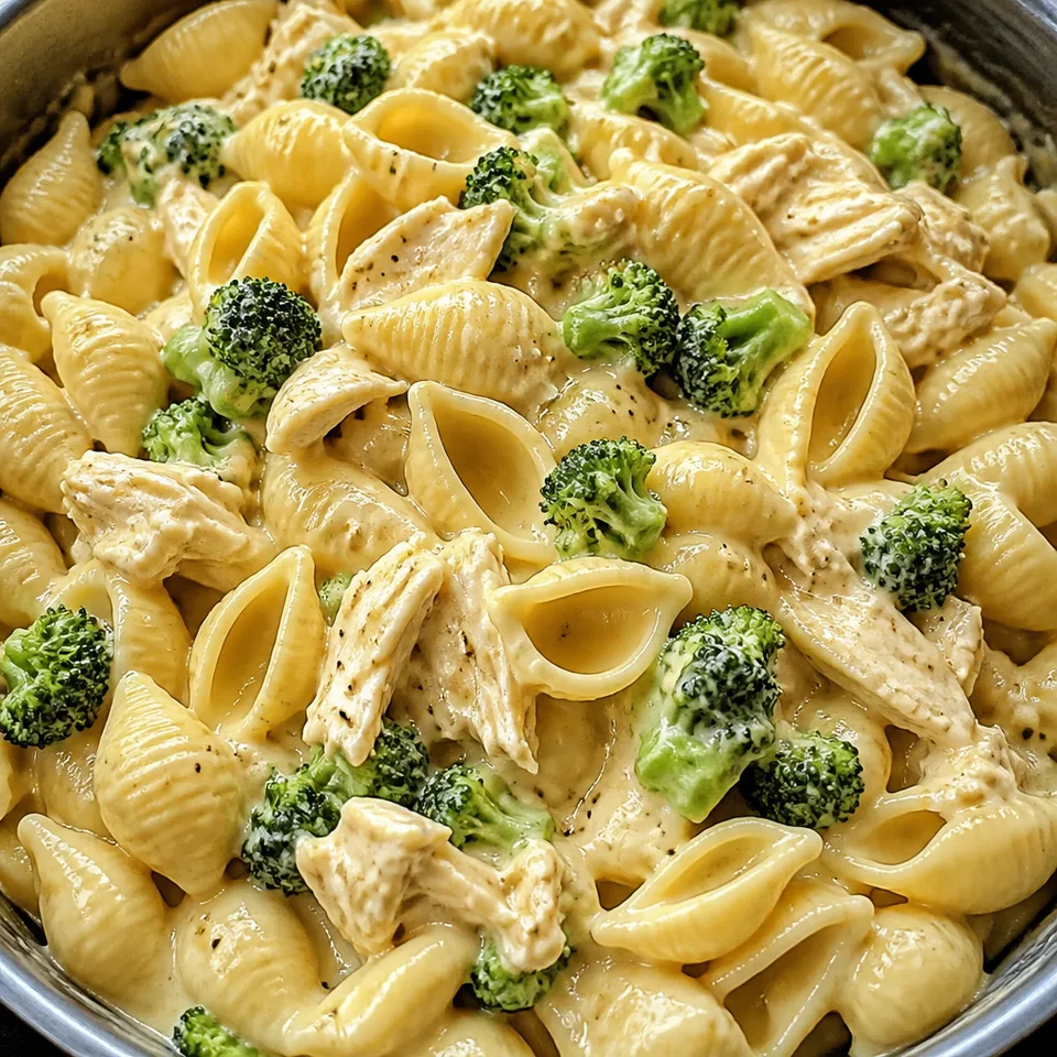 Creamy Chicken and Broccoli Pasta — serving inspiration