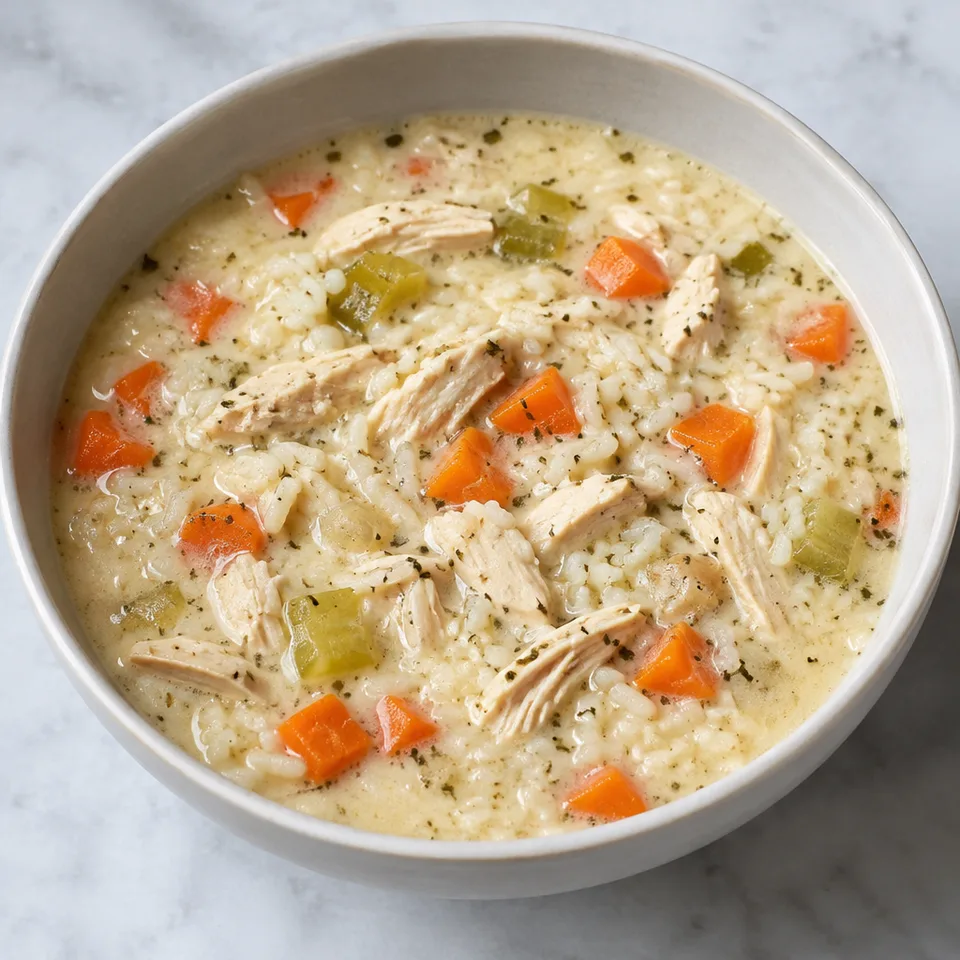 Creamy Chicken and Rice Soup — serving inspiration