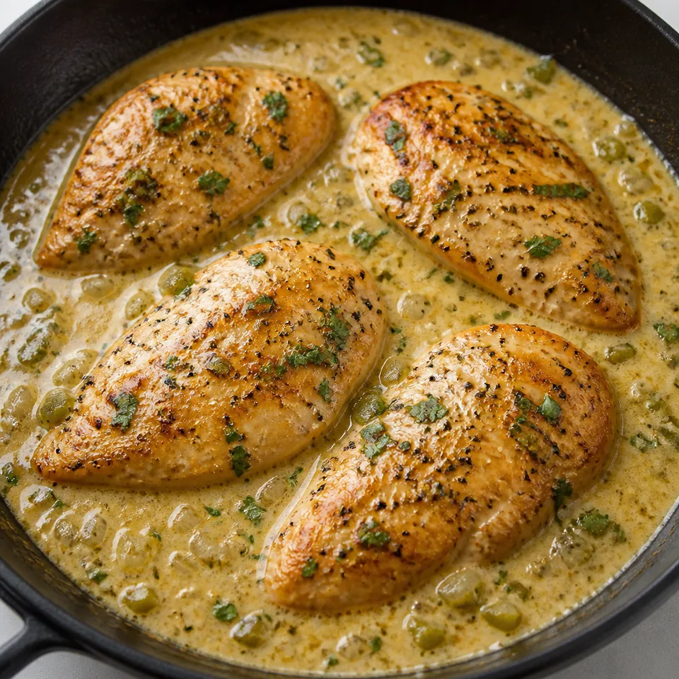 Creamy Cilantro Lime Chicken — serving inspiration