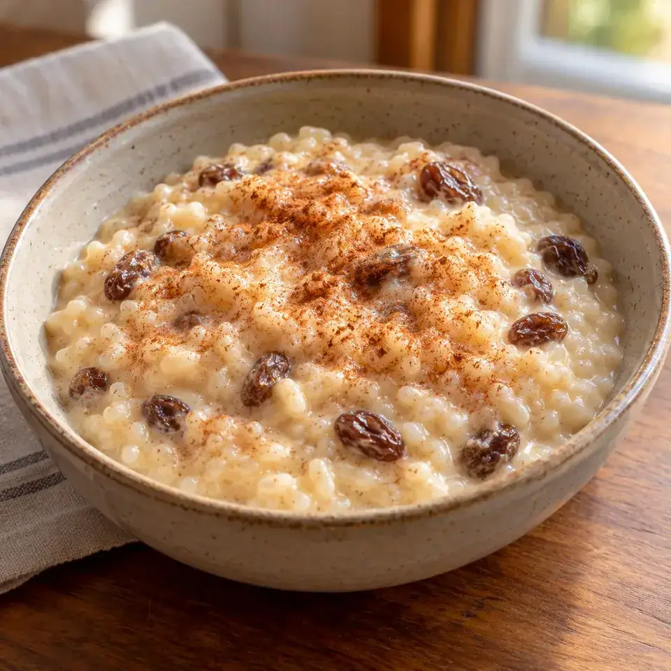 Creamy Cinnamon Rice Pudding (really easy!) — serving inspiration