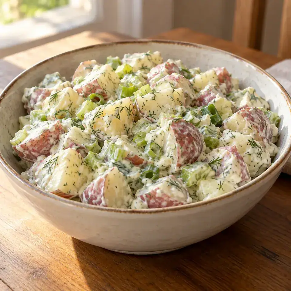 Creamy Dill Potato Salad — serving inspiration