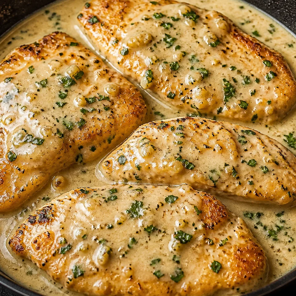 Creamy Lemon Chicken Francese — serving inspiration