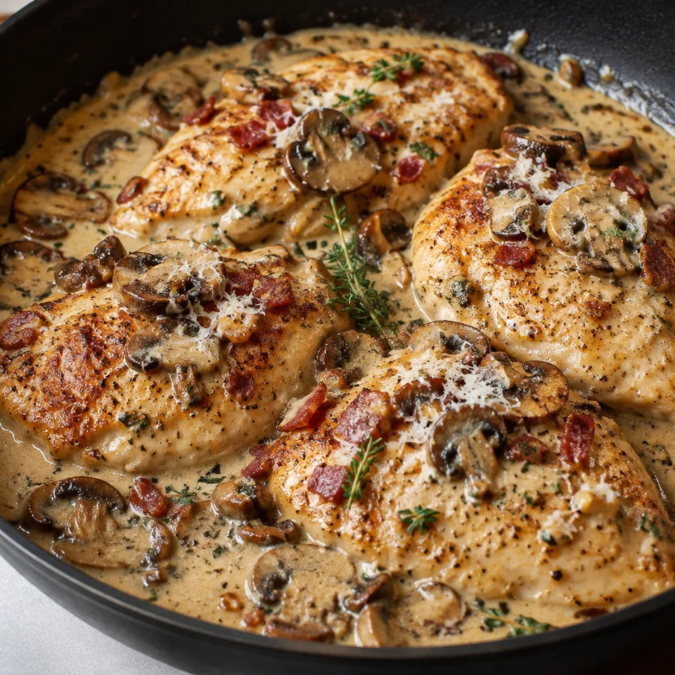 Creamy Mushroom Chicken (20-Min Recipe) — serving inspiration