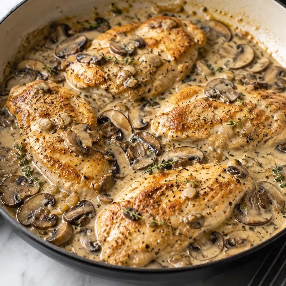 Creamy Mushroom Chicken — serving inspiration