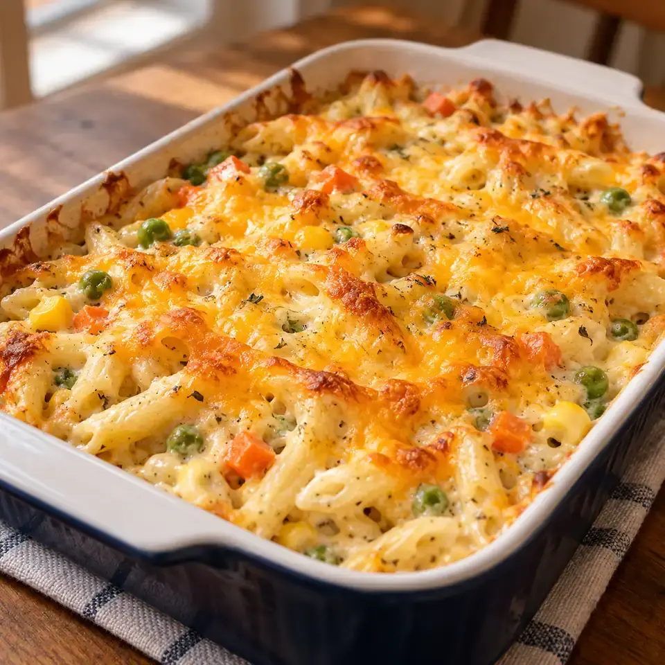 Creamy Pasta Bake "formula" - make this with ANYTHING! — serving inspiration
