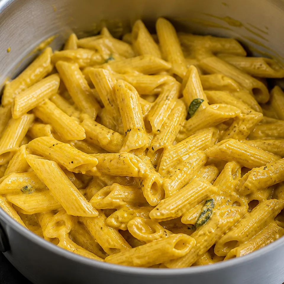 Creamy Pumpkin Pasta Sauce — serving inspiration