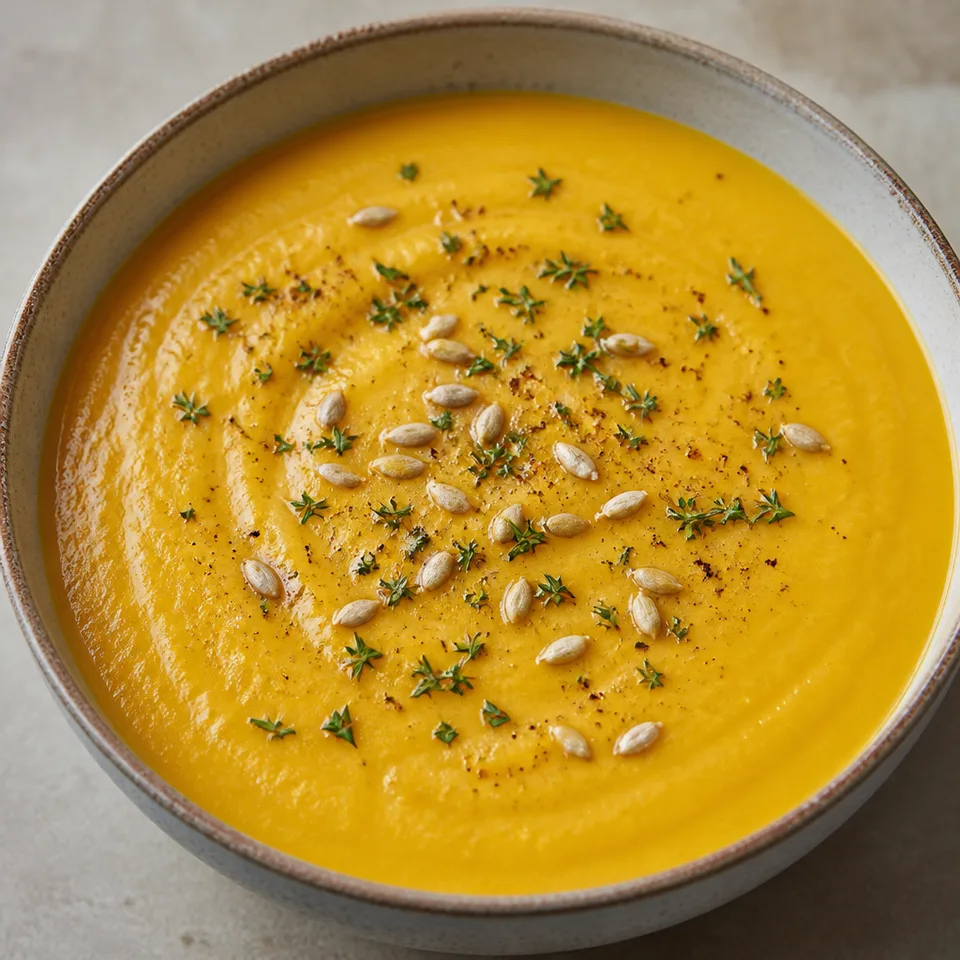Creamy Root Vegetable Soup — serving inspiration