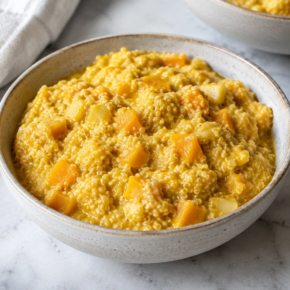 Creamy Squash Curry Quinoa — serving inspiration