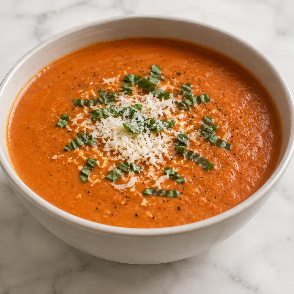 Creamy Tomato Soup Recipe — serving inspiration