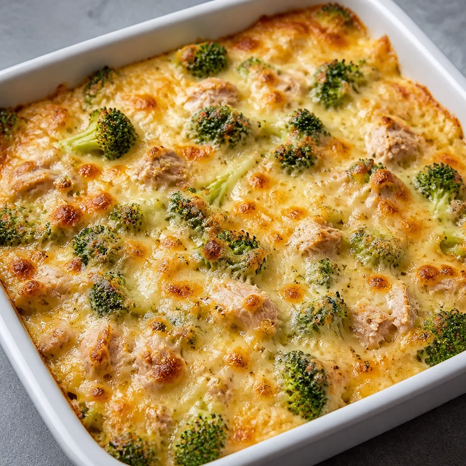 Creamy Tuna Broccoli Casserole (Keto friendly) — serving inspiration