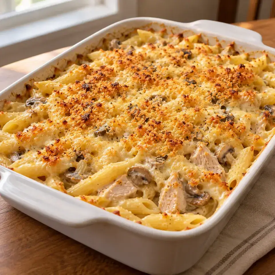 Creamy Turkey Casserole — serving inspiration