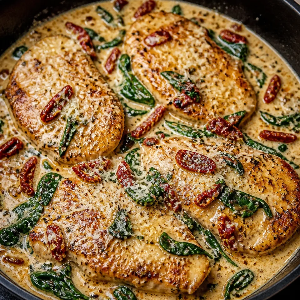 Creamy Tuscan Parmesan Chicken — serving inspiration