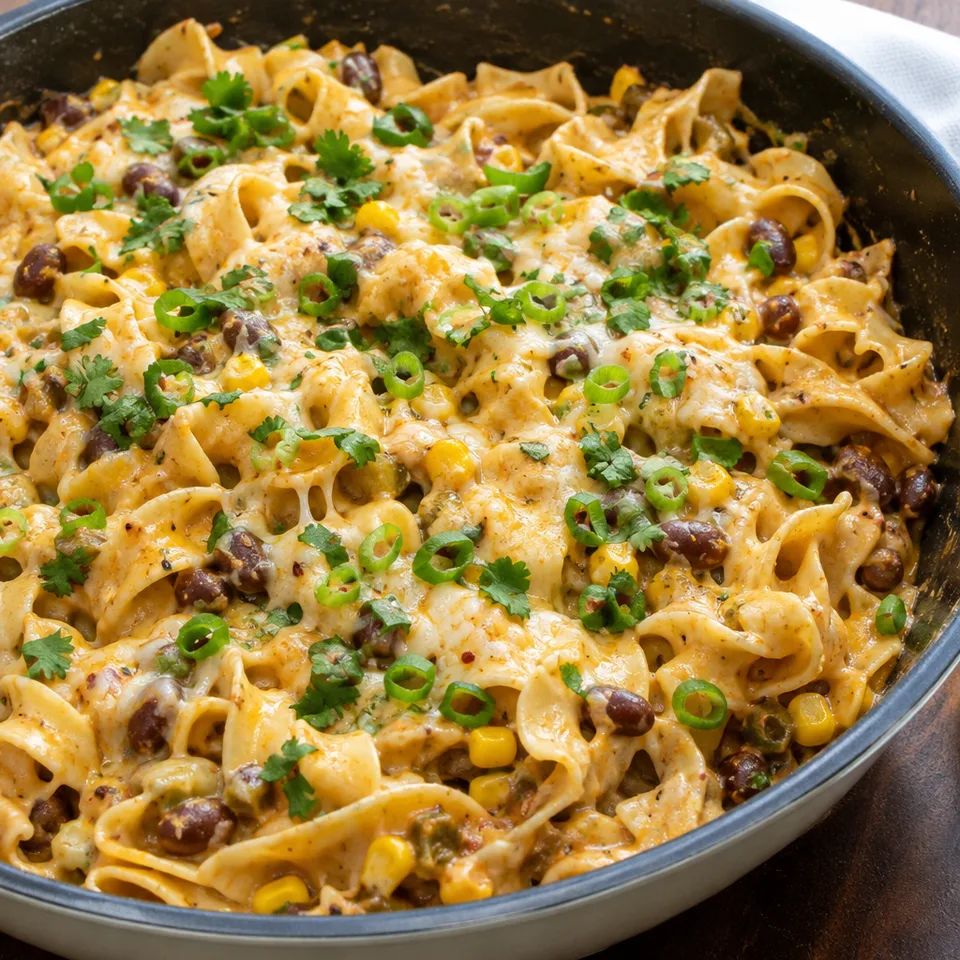 Creamy Vegetarian Enchilada Pasta — serving inspiration
