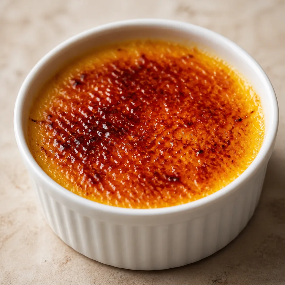 Crème Brûlée (French Vanilla Custard) — serving inspiration