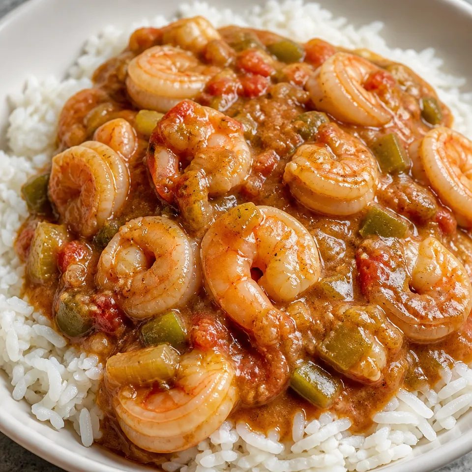Creole Shrimp Étouffée — serving inspiration