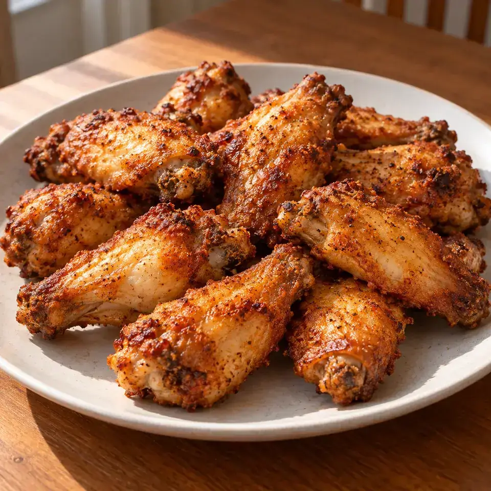 Crispy Air Fryer Chicken Wings — serving inspiration