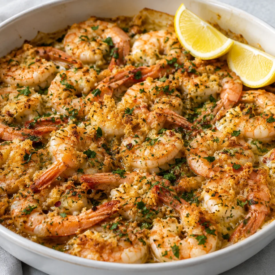Crispy Baked Shrimp Scampi — serving inspiration