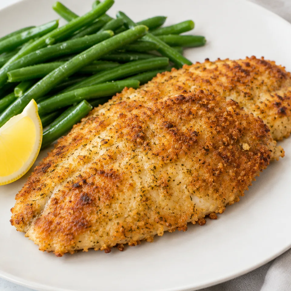 Crispy Baked Tilapia — serving inspiration