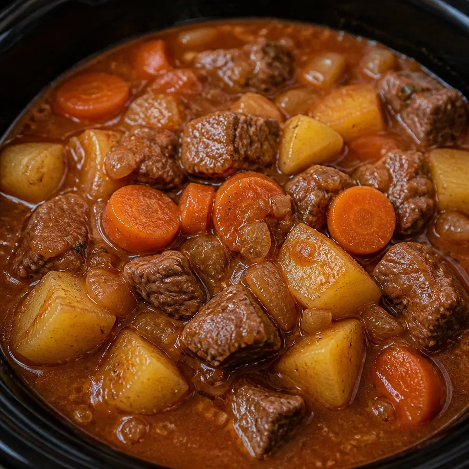 Crock Pot Beef Stew Recipe — serving inspiration