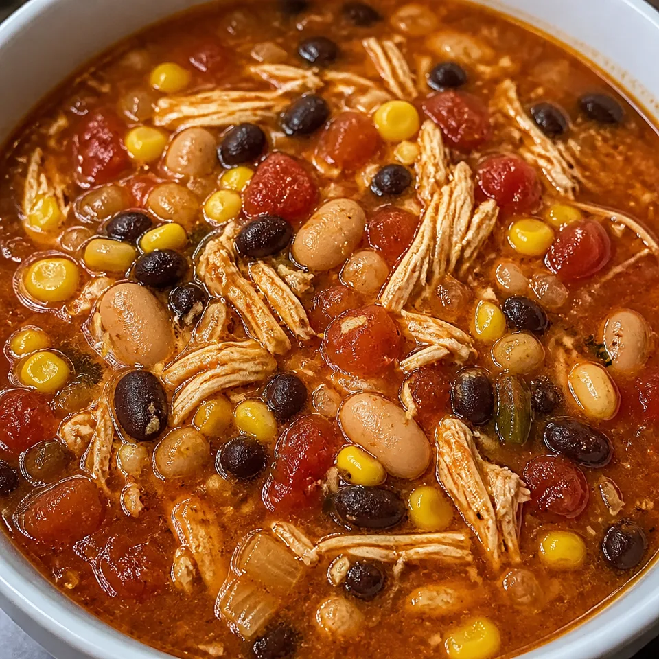 Crock Pot Chicken Taco Soup — serving inspiration