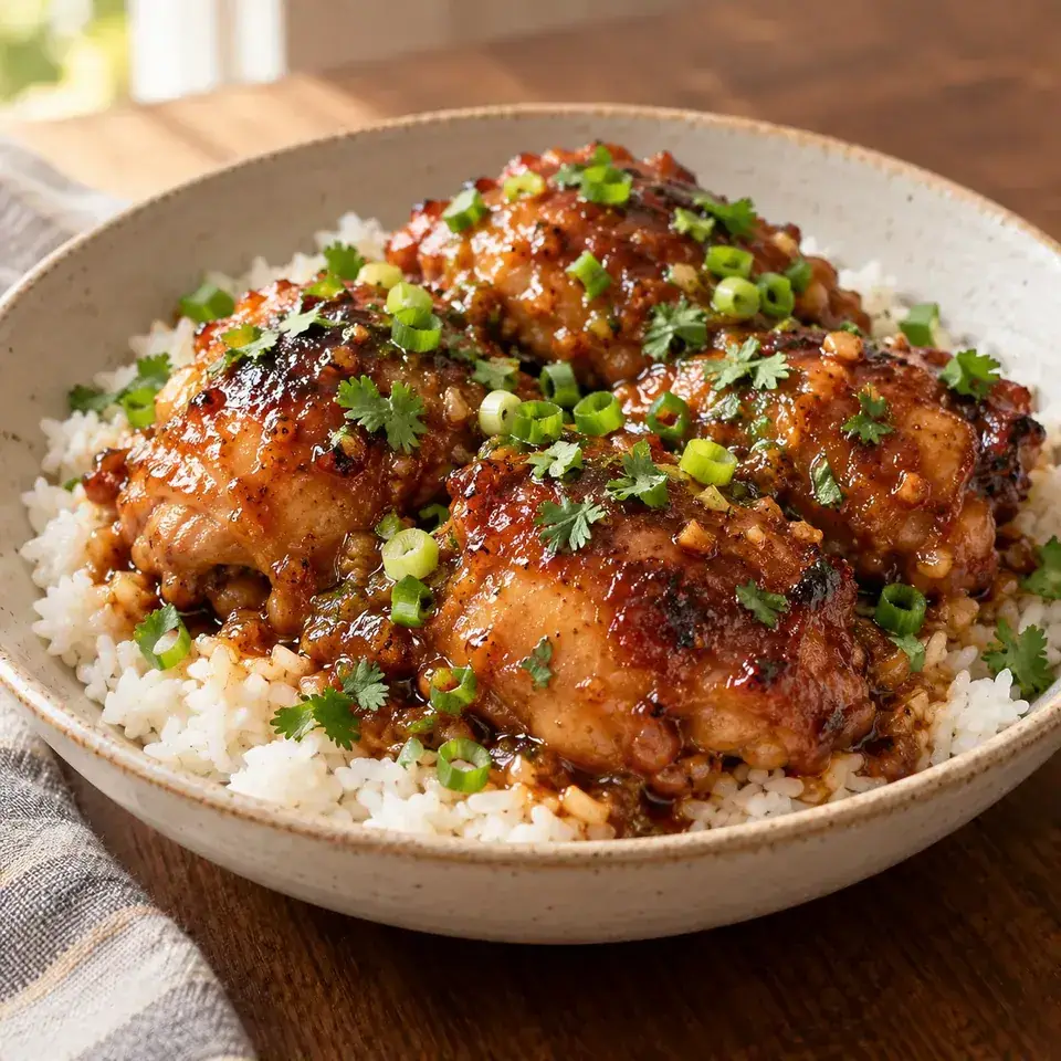 Crock Pot Chicken Thighs — serving inspiration