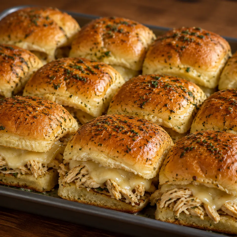 Crock Pot Mississippi Chicken Sliders — serving inspiration