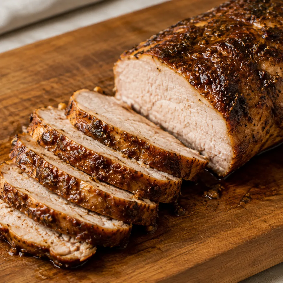 Crock Pot Pork Loin Recipe — serving inspiration