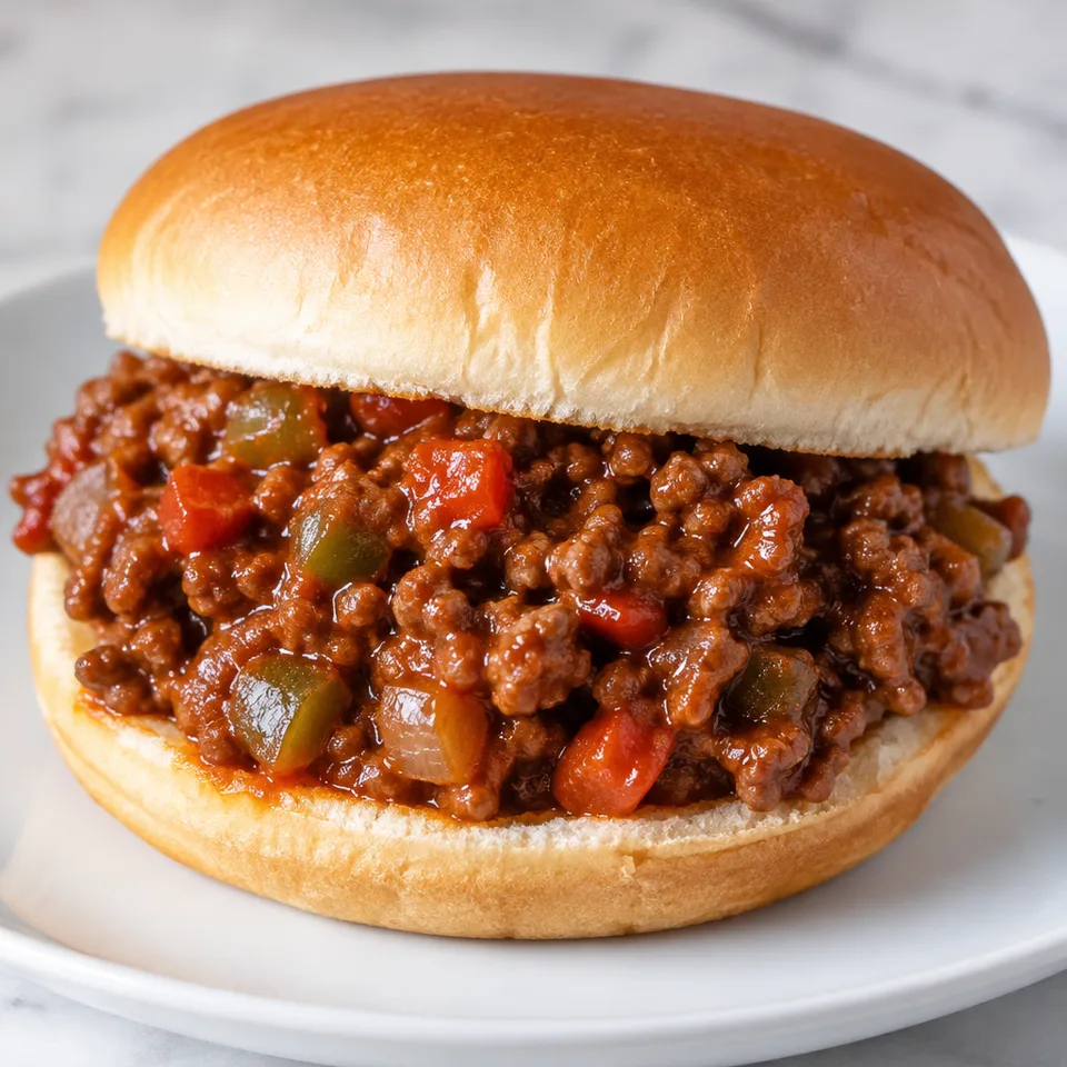 Crock Pot Sloppy Joes — serving inspiration