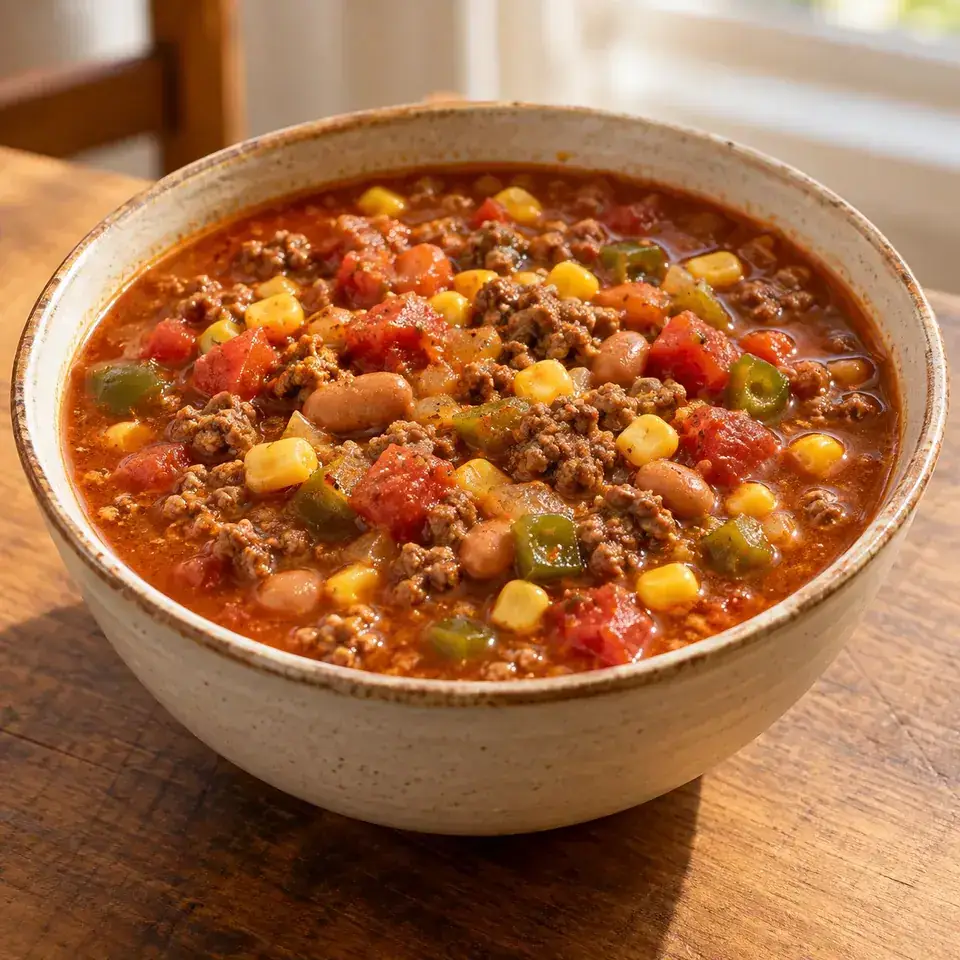 Crock Pot Taco Soup — serving inspiration