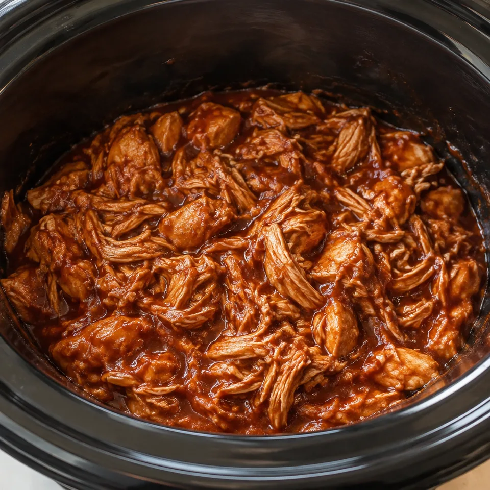 Crockpot BBQ Chicken — serving inspiration