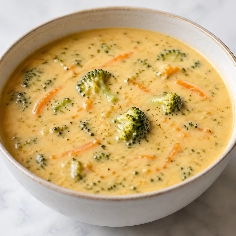 Crockpot Broccoli and Cheese Soup — serving inspiration