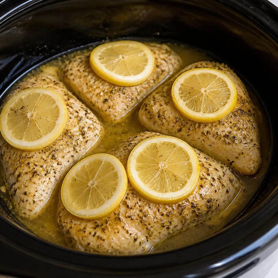 Crockpot Lemonade Chicken — serving inspiration