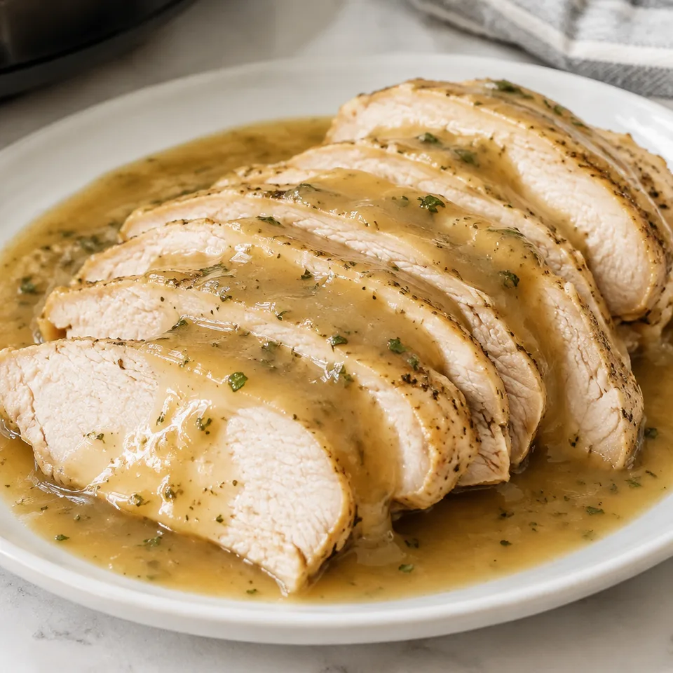 Crockpot Turkey Breast — serving inspiration