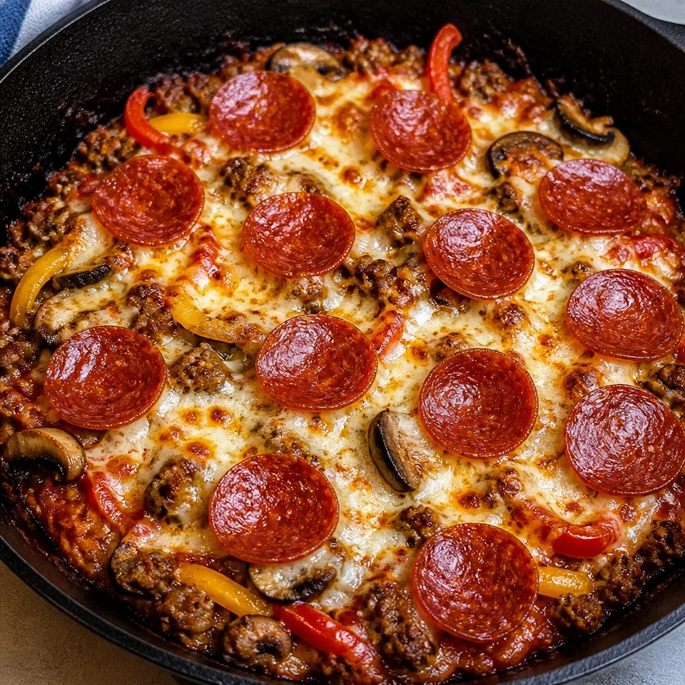 Crustless Pizza (20 Minutes!) — serving inspiration