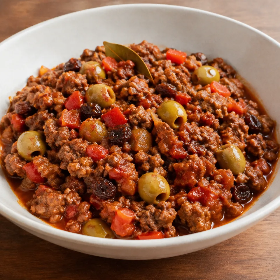 Cuban Beef Picadillo (Picadillo Cubano) — serving inspiration