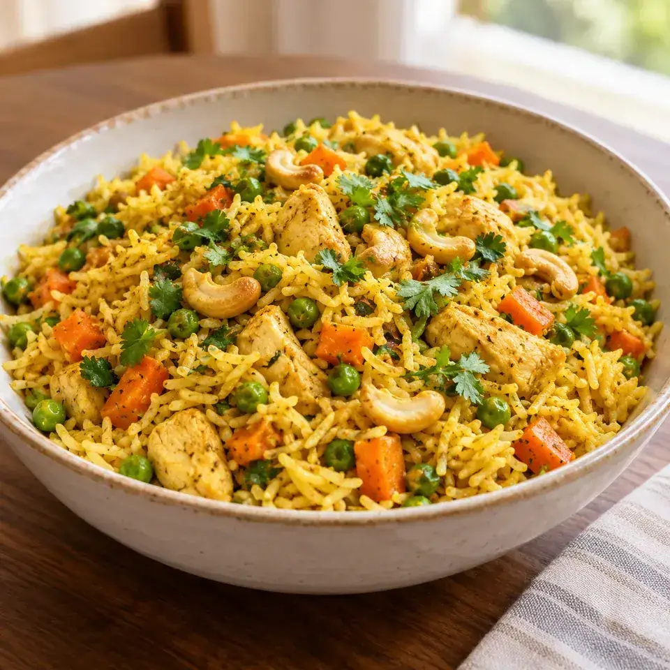 Curried Rice (Basmati rice) — serving inspiration