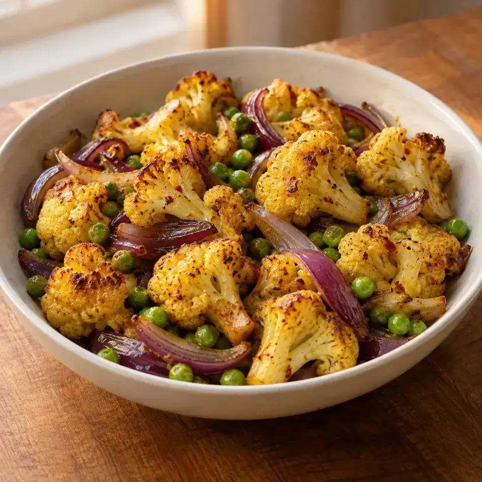 Curry Roasted Cauliflower — serving inspiration