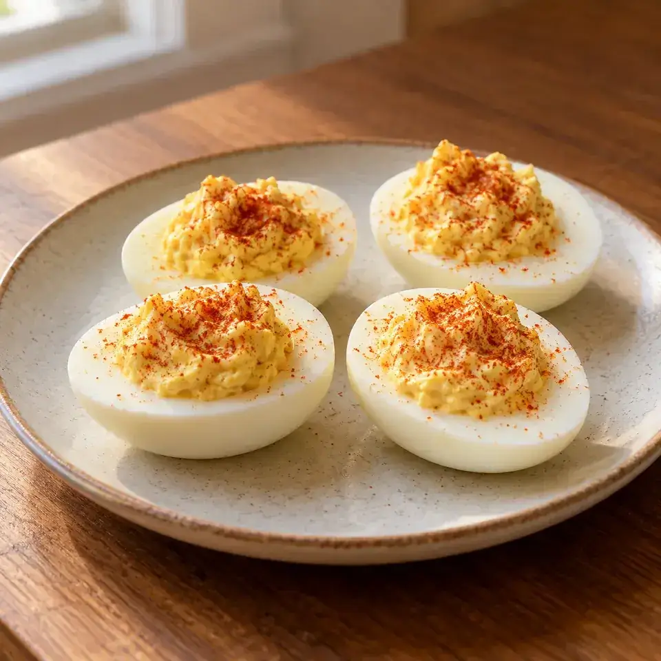 Devilled eggs — serving inspiration