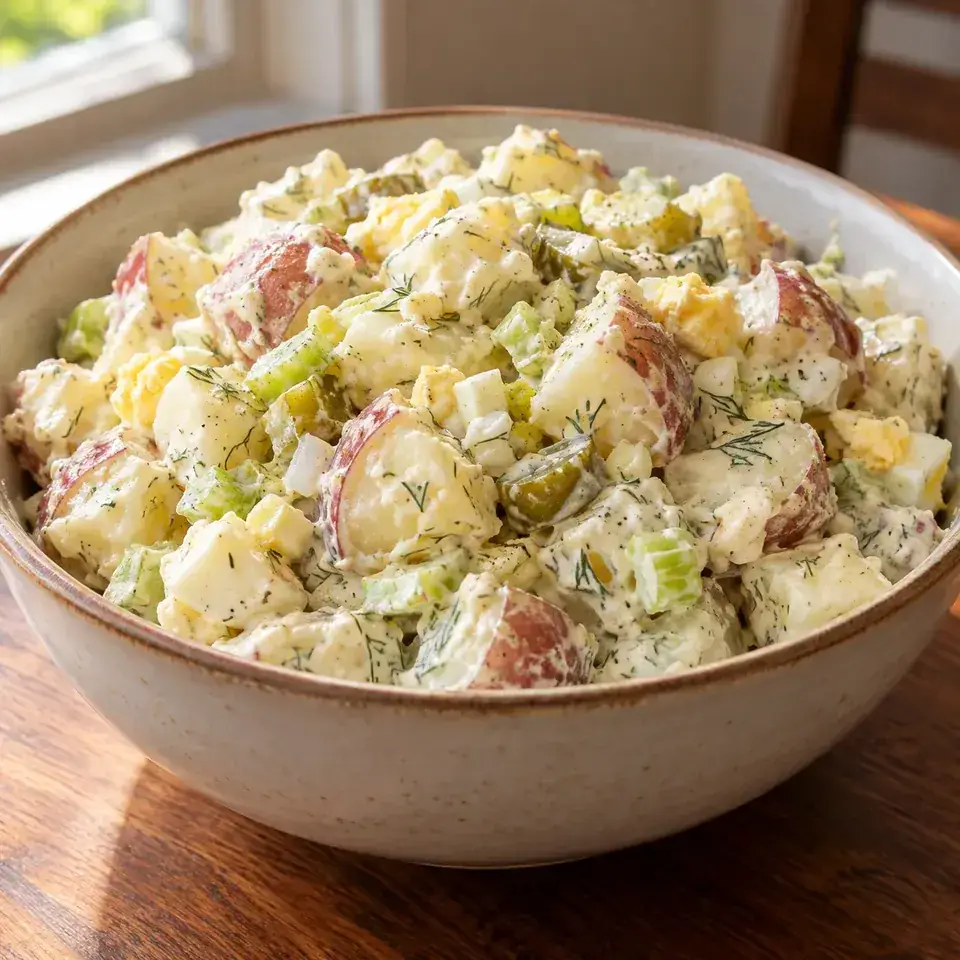Dill Pickle Potato Salad — serving inspiration