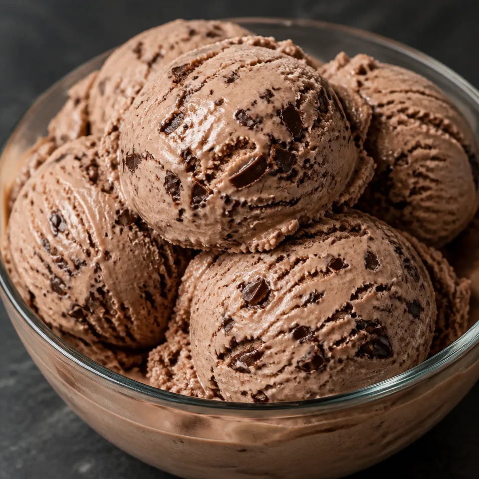 Double Chocolate Chip Ice Cream — serving inspiration